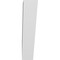 Ekena Millwork 3-in. W x 10-in. D x 14-in. H Traditional Architectural Grade PVC Knee Brace BRCP03X10X14TRA - alternate 5